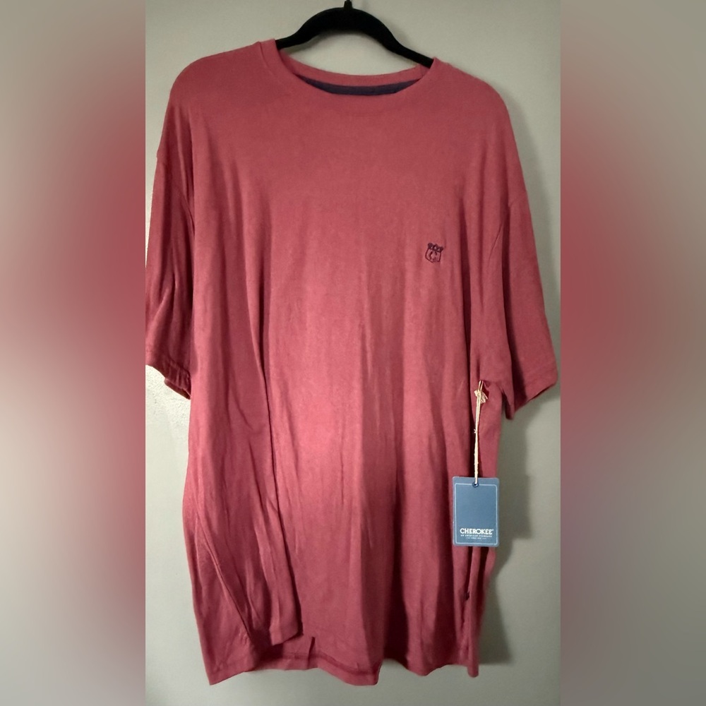 Cherokee tshirt 2XL burgundy NWT